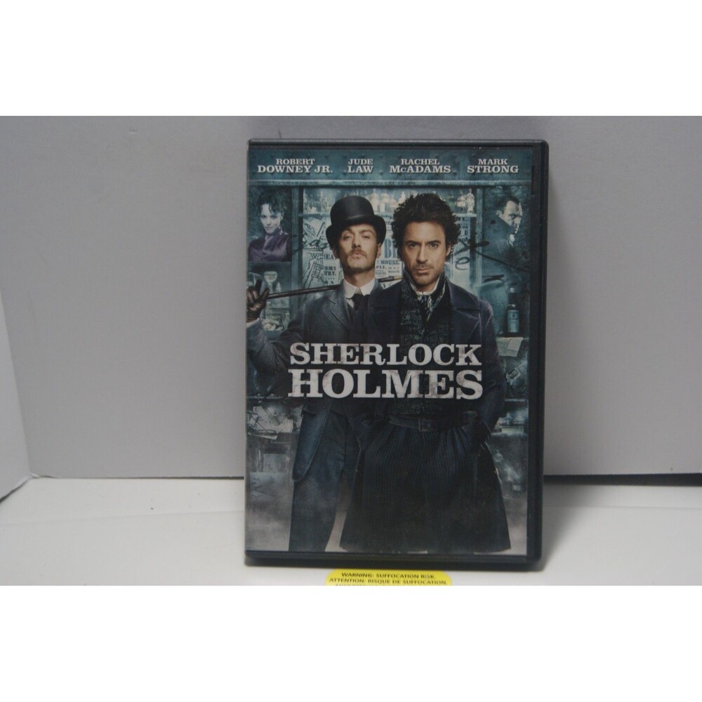 Sherlock Holmes (DVD, 2009, Widescreen) Robert Downey Jr Adventure Mystery